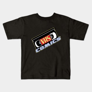 VHS Comics Logo Kids T-Shirt